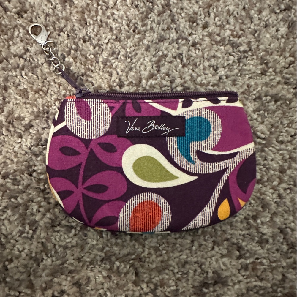 Vera Bradley coin wallet